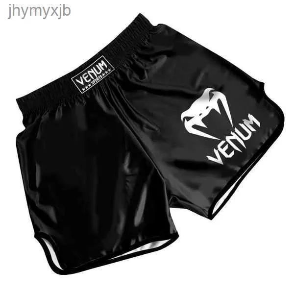 Pantaloncini da uomo Boxe Muay Thai Kick Boxer Trunks MMA Uomini Lotta Grappling Abbigliamento sportivo Asciugatura rapida Allenamento Pantaloncini corti 4 DXKD