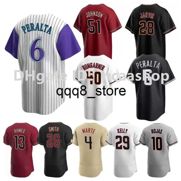 qq88 Arizona Ketel Marte Jersey David Peralta Diamondback Joe Mantiply Randy Johnson Druw Jones Paul Fry Luis Gonzalez Keuchel Josh Rojas Daulton Varsho Bumgarner