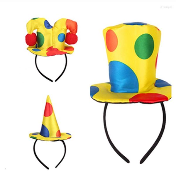 Party Favor Enfants Adulte Bandeau Cadeau Carnaval Cosplay Année De Noël Clown Robe Costume Cheveux Accessoires