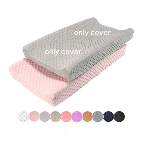 Fasciatoio Covers Utilizzabile Pannolino per bambini Fasciatoio Lavabile Soft Visone Point Fasciatoio da viaggio Baby Pannolino Pad 230603