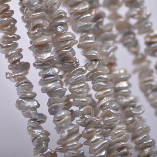 Lose Edelsteine Waren Blütenblatt Perle Regenerierte Perlen Keshi Birne im Mittelloch Unregelmäßige DIY halbfertige Accessoires für Schmuck