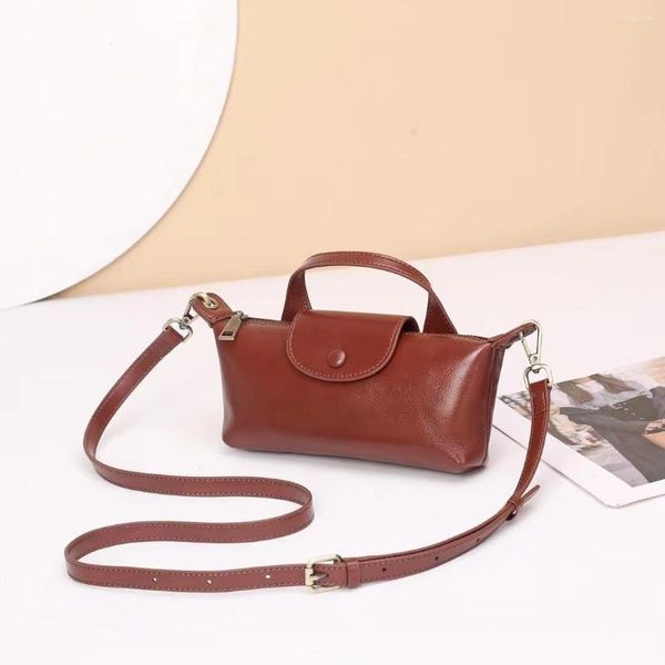 Abendtaschen Royal Bagger Kleine Schulter Umhängetasche für Frauen Mode Echtes Kuhleder Damen Handtasche Sling Bag 6017