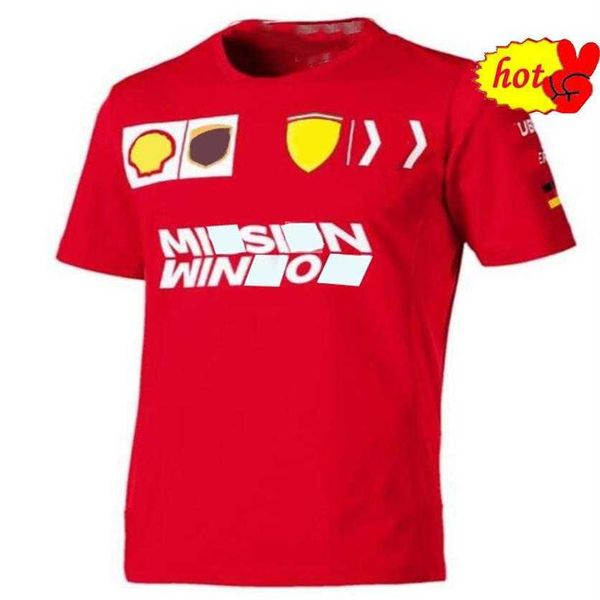 Camiseta Season F1 Racing Fãs de carros de Fórmula 1 Casual Respirável Esportes Mangas Curtas 2258 Envoltório