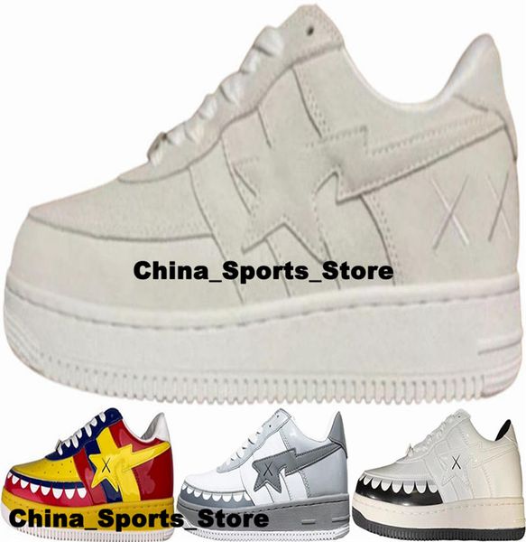 Abathing Ape BapeSta Low Größe 14 Casual KAWS Sneakers Schuhe Herren Damen Us 14 Athletic Running Big Size 13 Trainer Us14 Eur 47 Designer Eur 48 Zapatillas Hohe Qualität