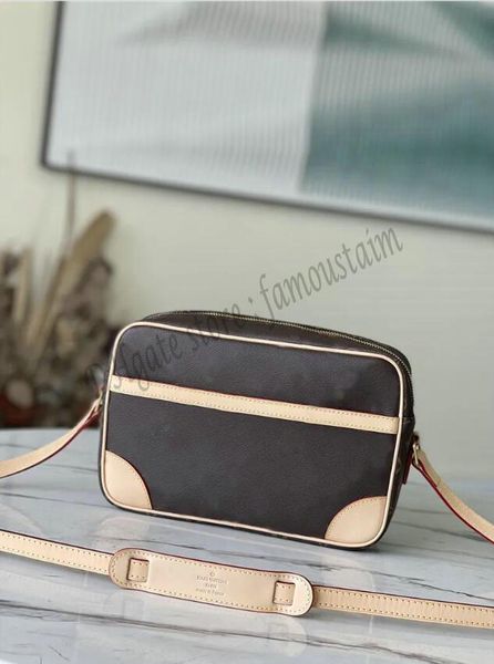 2023 bolsas de moda designer de luxo trocadero 27 23 bolsa de ombro crossbody m51274 m51276 bolsa de mensageiro de lona 7a melhor qualidade