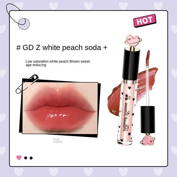 Favore di partito Cherry Lip Lacquer Water Light Gloss Rossetto normale