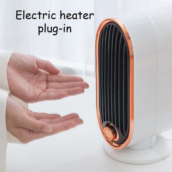 Riscaldatori riscaldatore per la ventola per casa Mini riscaldatore elettrico da 700 W Home Riscaldamento Ventile della ventola ad aria calda per ufficio RISCALDATO