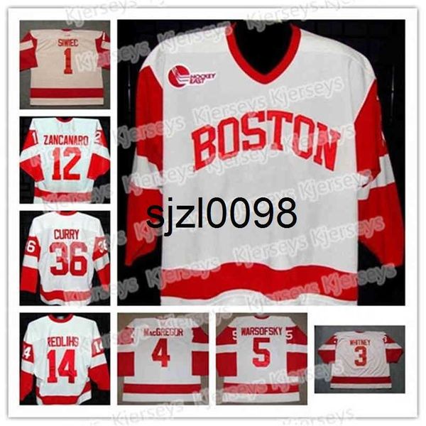 Sj98 CeoBoston Terriers College Hockey 36 John Curry 14 Jekabs Redlihs 11 Dan Spang 1 Stephan Siwiec 3 Ryan Whitney 12 Brad Zancanaro Jerseys Cheap