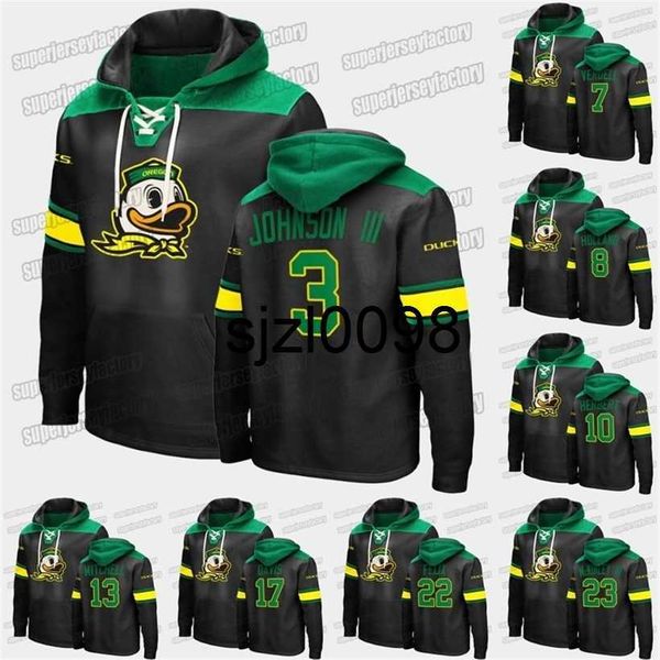 SJ98 NCAA Oregon Ducks Hoodie Johnny Johnson III Darrian Felix Daewood Davis CJ Verdell Troy Dye Джастин Коллинз Зак Эмерсон Митчел Джерсил