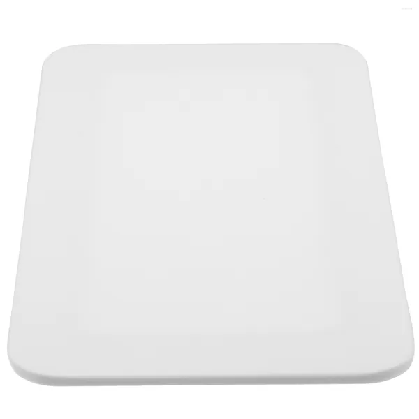 Учебные посуды наборы белой салат -тарелки для кофейного столика Организация рабочего стола, подача блюдо для меламиновых пластин, большой круглый