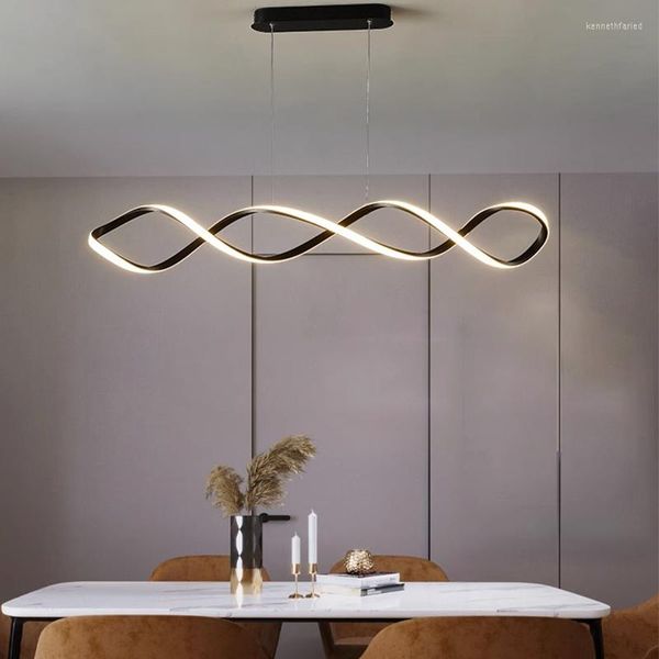 Lampade a sospensione Luci nordiche Tavolo da pranzo Sospensione Hanging Lustre Sospendere la luce Led Illuminazione per interni Decorazioni per la casa Apparecchi per lampade