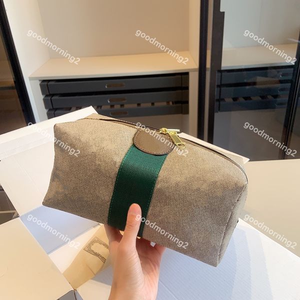 Astucci per cosmetici Astucci per cosmetici da donna Borsa da trucco da appendere Borsa da bagno da bagno multifunzionale Borsa da toilette da viaggio da donna Marchio di lusso Ophidia