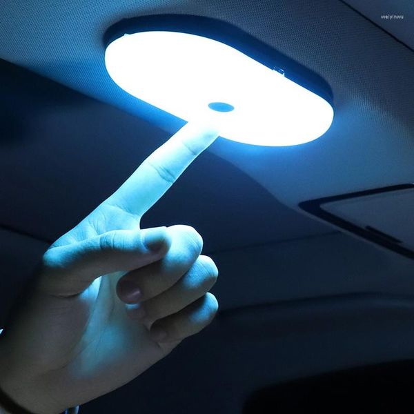Tavan Işıkları LED Araba Okuma Işık Bagaj USB Şarj Edilebilir Sinyal Lamba Aksesuarları Otomatik İç