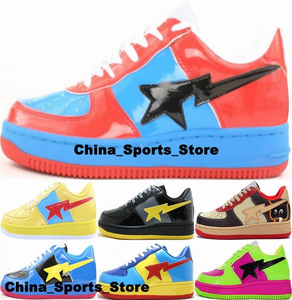 A Bathing Ape BapeStar Low Kanyes Us15 Кроссовки West Us 14 Мужская обувь Размер 13 Designer Us 15 Кроссовки Большого размера 14 15 Zapatillas 8941 Eur 48 49 Женский тренажерный зал Us14 Высокое качество