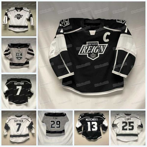 C2604 MitNess Ontario Reign Eishockeytrikot AHL T.J. Tynan Martin Frk Tyler Madden Vladimir Tkachev Sean Durzi Gabriel Vilardi Samuel Fagemo