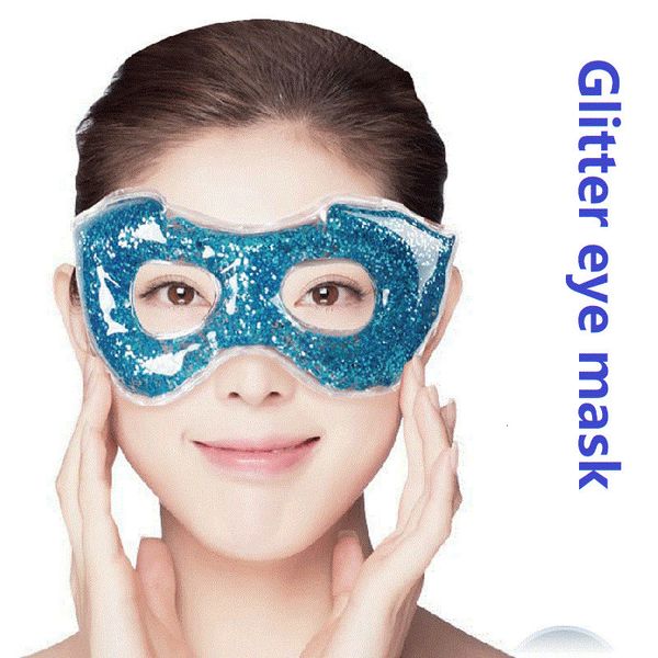 Máscaras para dormir Máscara de gelo refrescante para os olhos Pacote de pasta fria Máscara para terapia para os olhos Alívio da fadiga Beleza Máscara de dormir reutilizável Atacado 230603