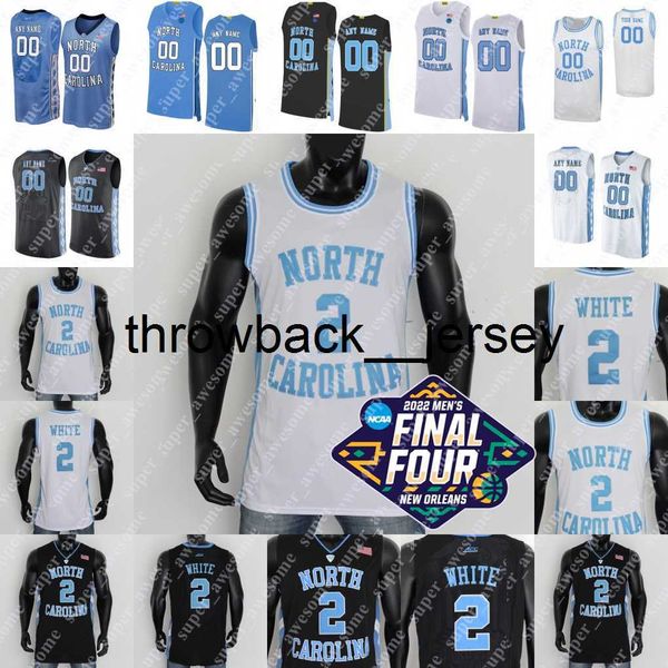 Thr UNC North Carolina Tar Heels Basketball Jersey Armando Bacot Pete Nance Leaky Black RJ Davis Caleb Love Seth Trimble DMarco Dunn Puff Johnson Tyler Nickel 15 Karte