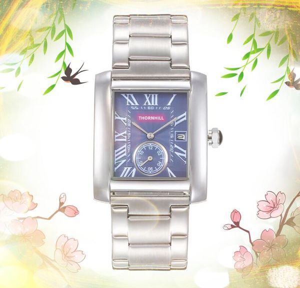 Мужчины высшего класса Женщины кварцевые часы Gentalmen роскошные наручные часы из нержавеющей стали