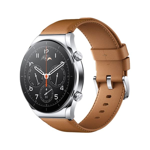 Xiaomi Watch S1 Global Version Smartwatch mit 1,43 AMOLED-Display, Blutsauerstoff-Telefonanruf, kabellosem Laden und 5ATM Wasserdichtigkeit