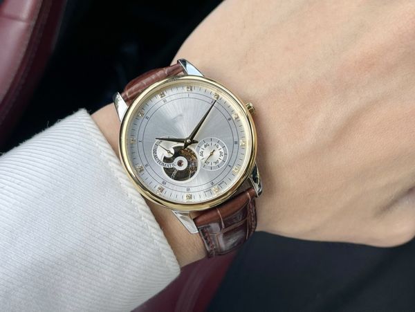 Boutique-Herrenuhren, Designeruhren, 42 mm, Mineral-Super-Spiegeluhr, 316-Edelstahlarmband, Roségold-Uhr, Schockuhren, Eis aus Ihrem AAA-Mann, Vesace-Uhr, dhgate