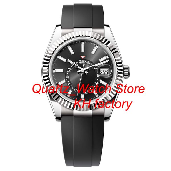 orologio da uomo di moda orologio da uomo classico design di lusso meccanico 2813 movimento KH-aaa qualità business orologio da uomo di alta qualità 42mm zaffiro cinturino in acciaio inossidabile 904L