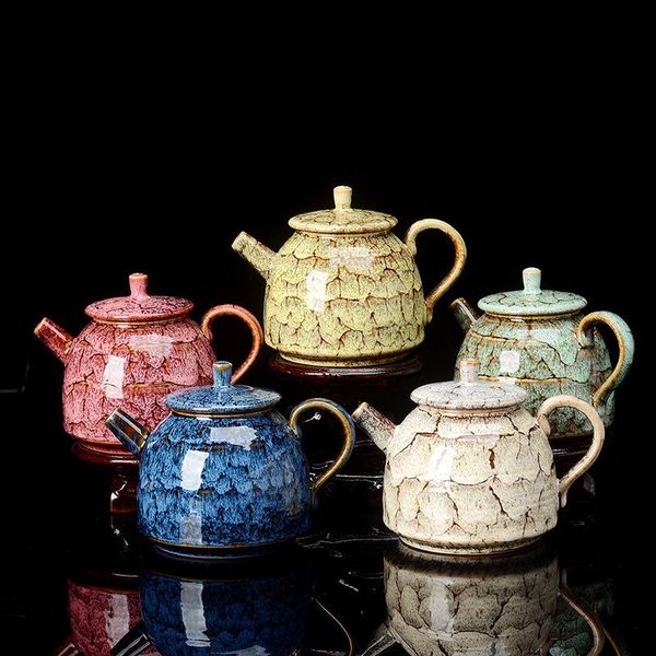 Tea Wierwaren 300ml Keramik Teekanne exquisite Keramik Kung Fu Tea Pot Tea Kessel Teaset Porzellan Teekanne traditionelle chinesische Teebiefe