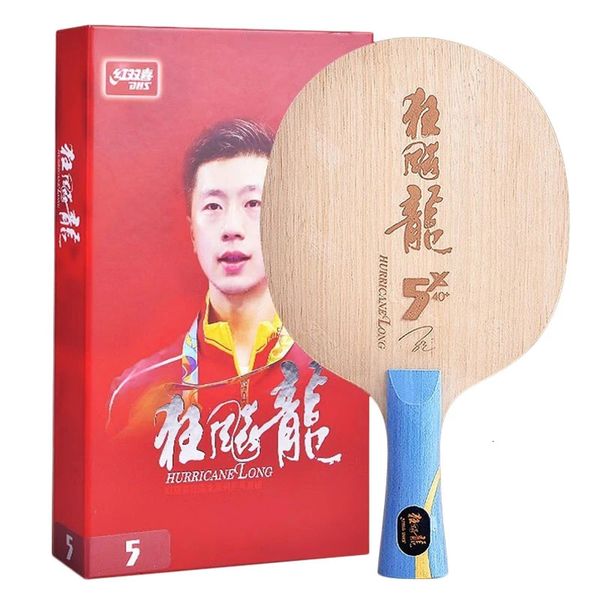 Racchette da ping pong Original Hurricane Long 5/Long 5X Lama da ping pong con scatola ALC Racchetta Original MA Long Ping Pong Bat / Paddle 230603