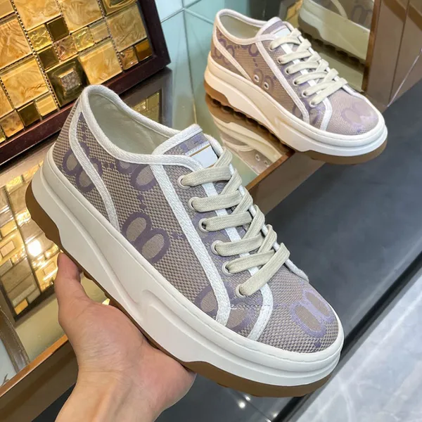 2024New Trainer Designer Gu C Shoe Men Sneaker Platform Slide Purple Pink and Orange Stripe Printing Middle Help Designers Shoes 1977 Schuhe Woman Sneakers 18