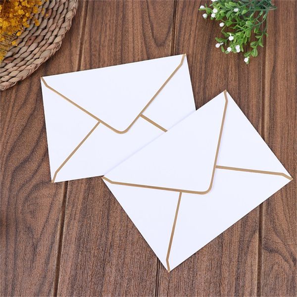 500 Pçs Retro Penh Envelope Europeu Papel de Carta Saudação Casamento Festa de Negócios Cartões de Convite Saco Envelopes 18,5x13,5cm