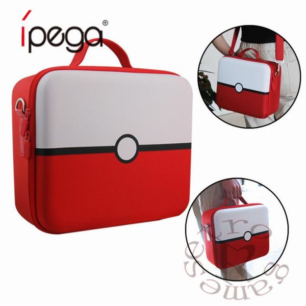 Sacos para poke ball pro controlador portátil casca dura saco de viagem para nintend switch proteção à prova de choque caso transporte