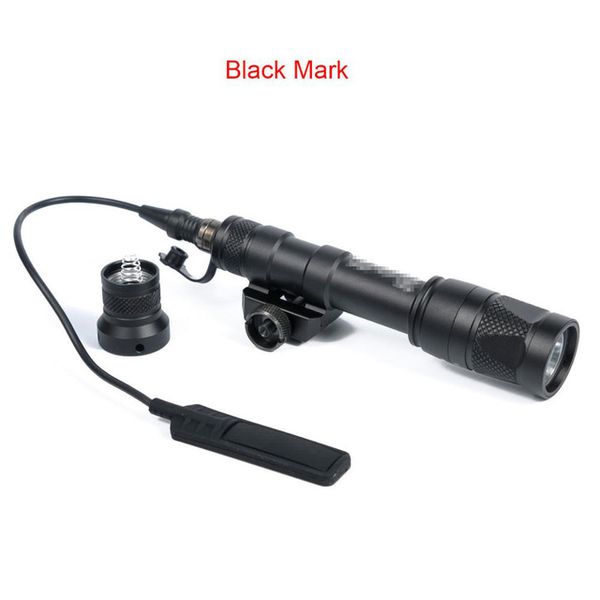 Taktisches IR-Licht M600 M600V-IR Infrarot-Scout-Licht, weiße LED, 20 mm Picatinny-Schiene mit Fernschalter, Jagd AK47 AR15 HK416-Schwarz