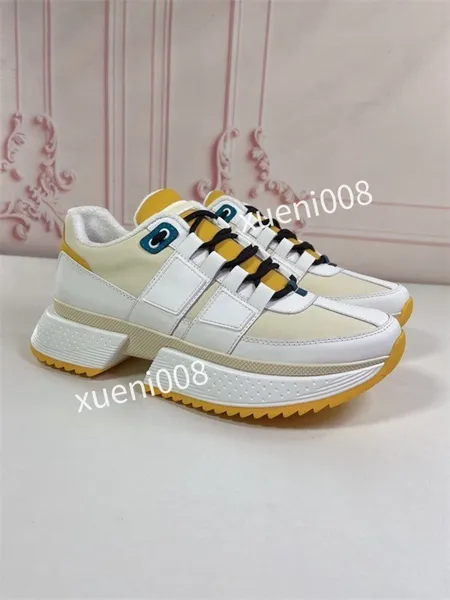 2023 Neue Herren-Klassiker Freizeitschuhe Designer-Leder-Schnür-Sneaker Mode Lauftrainer Buchstaben Damenschuhe Flache bedruckte Turnhallen-Turnschuhe