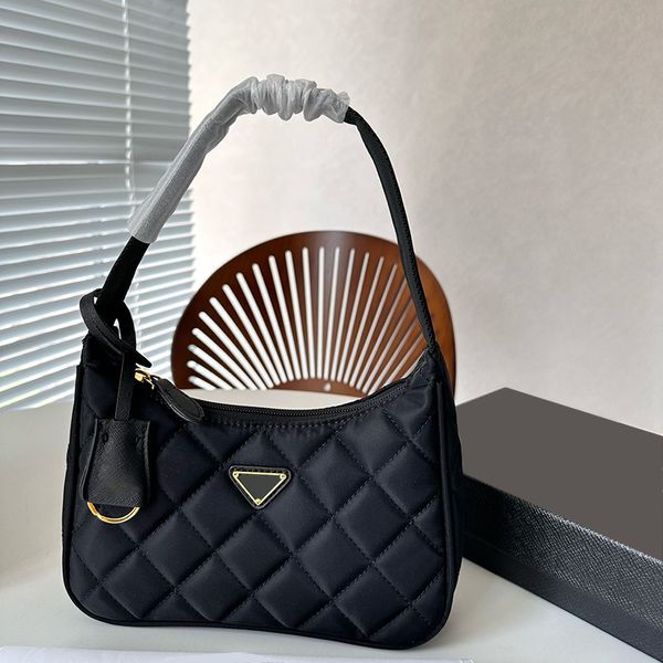 Premium-Unterarmtaschen, Designer-Handtasche, Damen-Umhängetaschen, Baguette-Modetaschen, hochwertige Tragetaschen, Damen-Clutch-Handtaschen, schwarze Geldbörse, tragbare Tasche, 22 cm