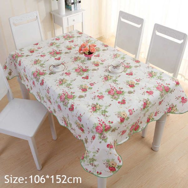 Toalha de mesa toalha de mesa impermeável retangular quadrado jardim capa de mesa impermeável tapete r230605