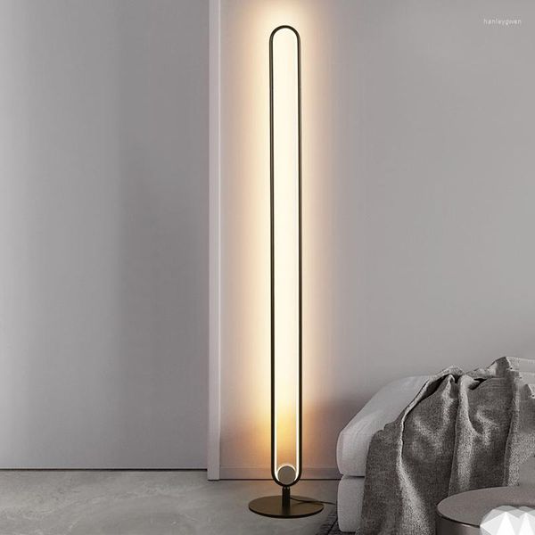 Candeeiros de chão Moderno Minimalista Led Lâmpada Mesa Sala de Estar Decoração de Casa Quarto Cabeceira Iluminação Interior Luminária