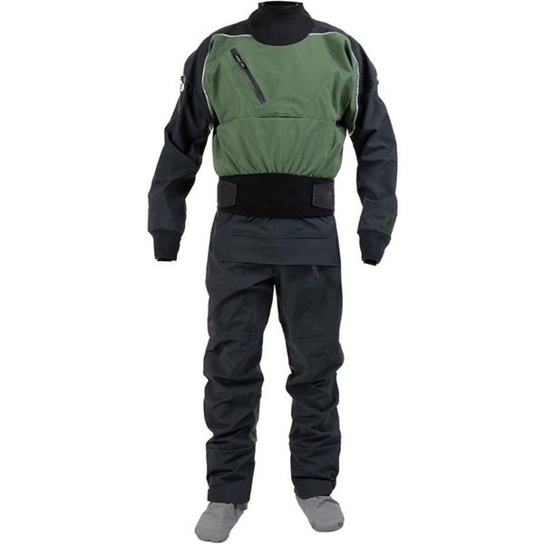 3 strati Kayak Drysuit Man's Kayak Dry Suits Rubber Diving Primavera Inverno One Pieces DM23 Motoscafo Surf Abbigliamento da pesca266s