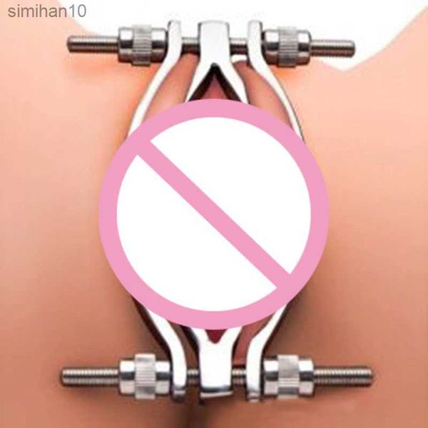 Стимулятор секс -игрушки Labia Clip Nipple Clamps BDSM Bondage Game Game Cliting Spot Massage Vaginal Serculum eroticsm Женщина L230518