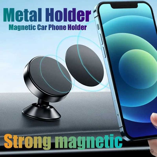 Suportes para suportes de telefone celular suporte magnético forte para telefone no carro suporte móvel para smartphone suporte GPS para R230605
