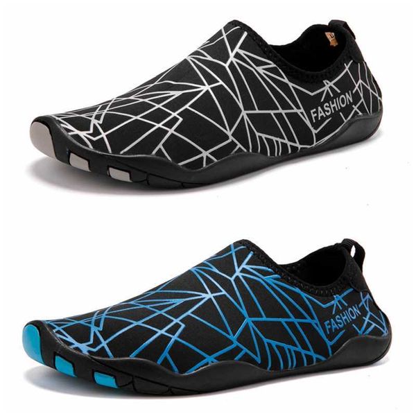 I mocassini da uomo Water Shoes sono alla moda e scivolano sulle scarpe da guida da uomo. Scarpe Aqua per sport acquatici ad asciugatura rapida a piedi nudi P230603