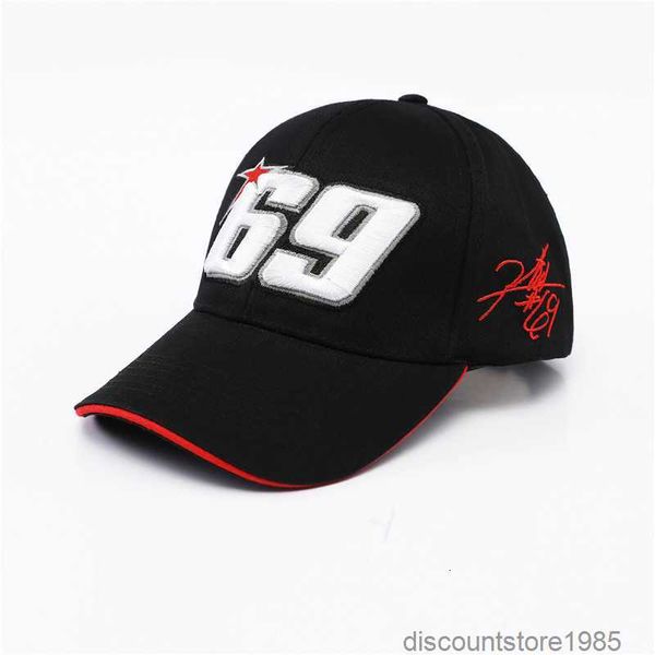 2019 Ankunft Schwarz Sport Motorrad MOTO GP 69 Hüte Racing Cap Herren F1 Race Casquette