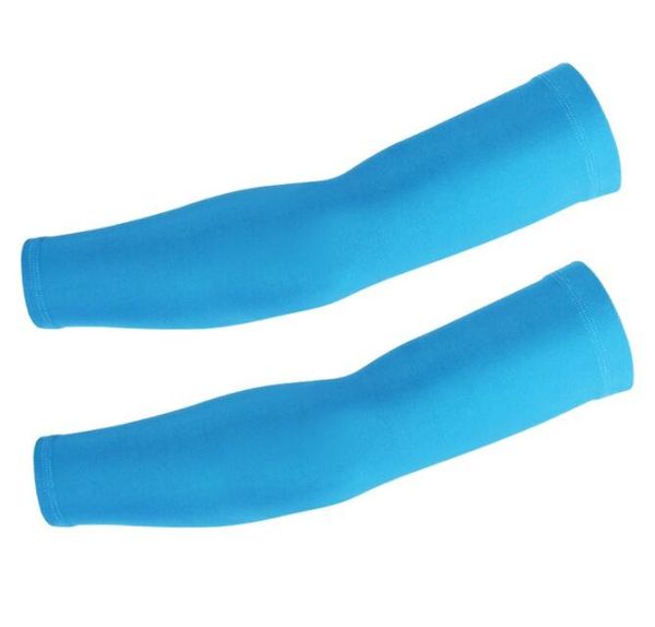 Scaldabraccia senza pollice Compressione Ciclismo Pallacanestro Sport Manicotto protettivo per le mani Sublimato Vuoto Anti UV Braccia da pesca Manicotti di raffreddamento Copertura