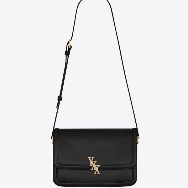 Одиночная сумка для плеча, черный кожаный материал, золотой логотип, женская рабочая сумка, деловая сумка, сумочка