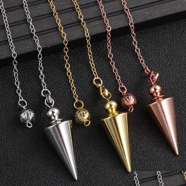 Charms Stone Quartz Rock Choler Crystal Natural Hexagonal Imagonal Pointed Reiki Phakra Pendum для ювелирных аксессуаров унисекс Der De Dhbkc