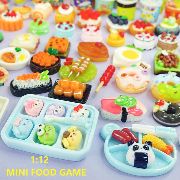 Cucine Gioca cibo 16 Cute Mini Doll House Supermercato Snack Cake Vino Bevanda Peluche BJD Accessori da cucina Giocattolo regalo ragazza 230605