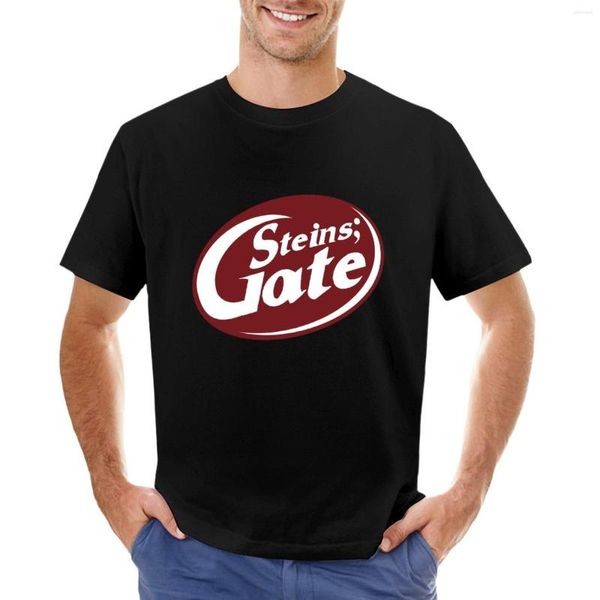 Polo da uomo Steins;Gate - Una bevanda intellettuale T-shirt T-shirt da tifoso sportivo Camicetta T-shirt bianche Vestiti carini Confezione da uomo