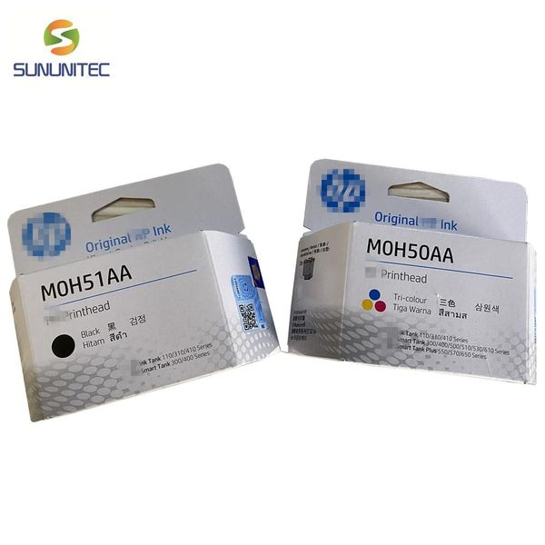 Acessórios M0H51A M0H50A Cabeça de impressão GT51 GT52 PRESTTHEN PARA HP GT5810 GT5820 GT5822 TANQUE DE TIXA 310 311 410 411 315 415 3