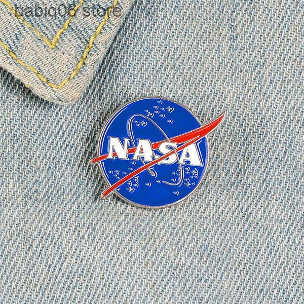 Spille Spille Distintivo Spilla astronauta della NASA accessorio aerospaziale in lega spaziale T230605