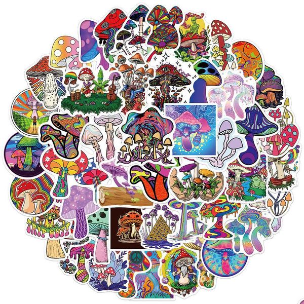 Araba Stickers 50 PCS Karışık Graffiti Kaykay Karikatür Estetik Dizüstü Bilgisayar Buzdolabı Kask Pad Bisiklet Bisiklet Motosiklet PS4 B DHVLM