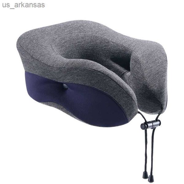 Cuscino per collo estivo Cuscino per adulti Memory Foam Cuscini a forma di U Automobile Traspirante Collo per pisolino per ufficio Cuscino portatile L230523