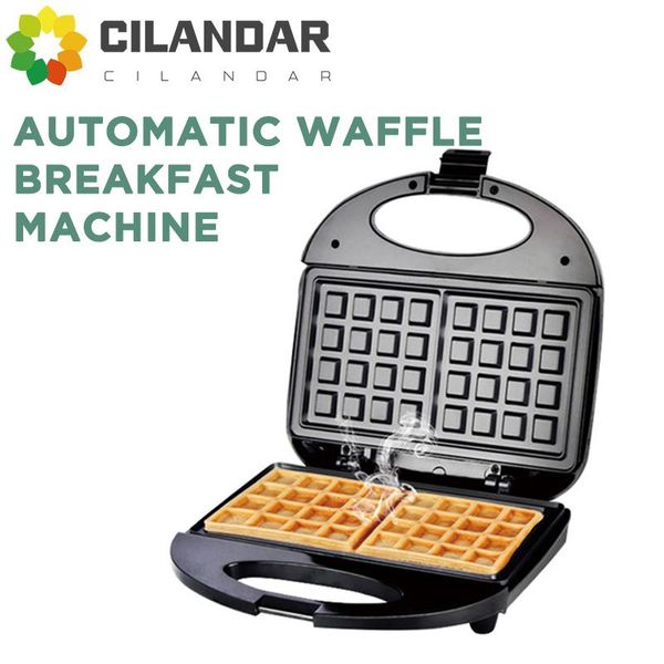 Sakslar elektrikli waffle üreticisi yemek pişirme mutfak aletleri kabarcık yumurta kek iki fırın kahvaltısı hide pot çift pişirme tavası 220v